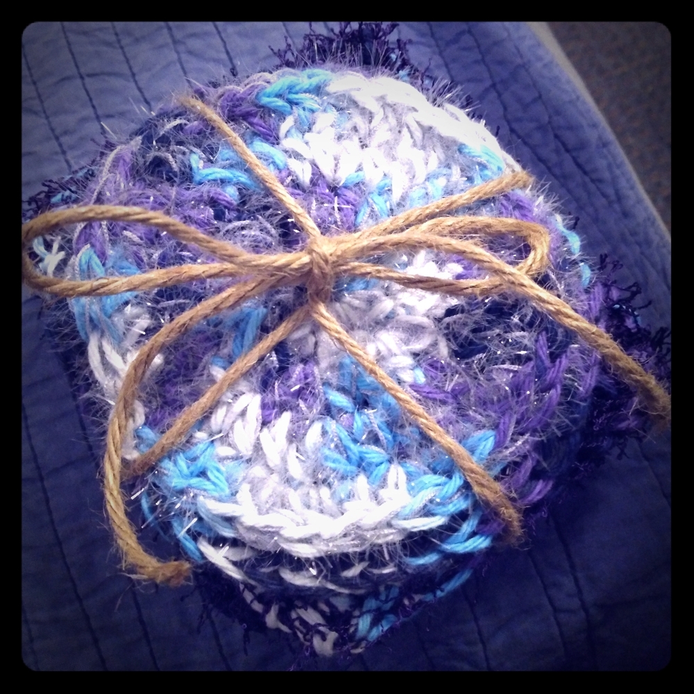 Hand Crocheted Kitchen Towels and Scrubbies